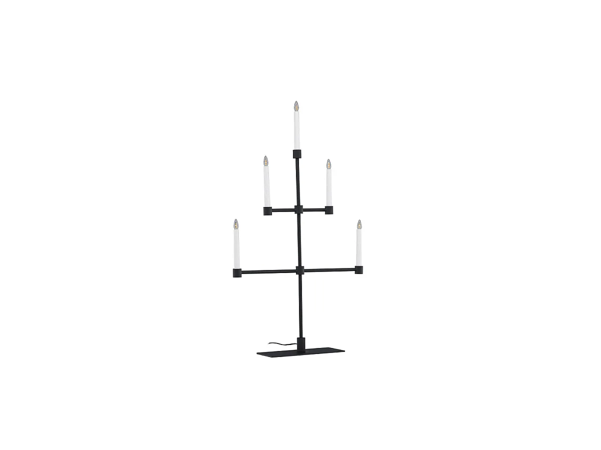 Chandelier à LED "Avoriaz" 92cm Noir