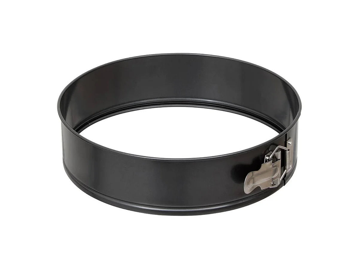 Moule Démontable en Métal "2 en 1" 26cm Noir