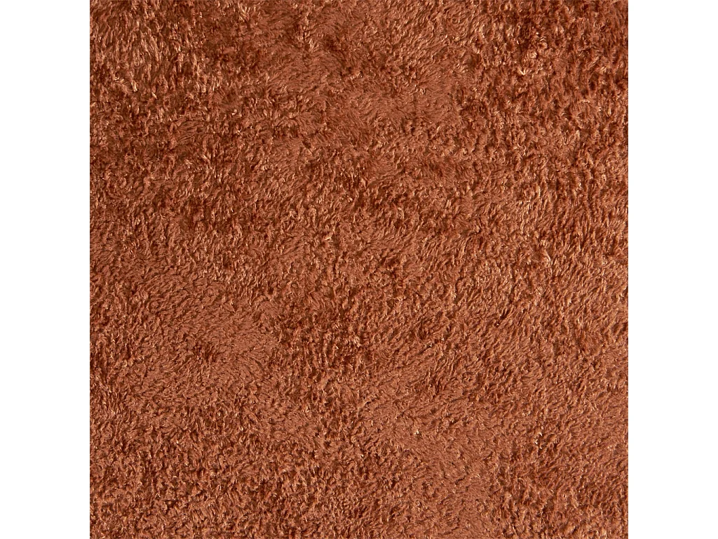 Fauteuil organique tissu 1 place terracotta  - Renbo