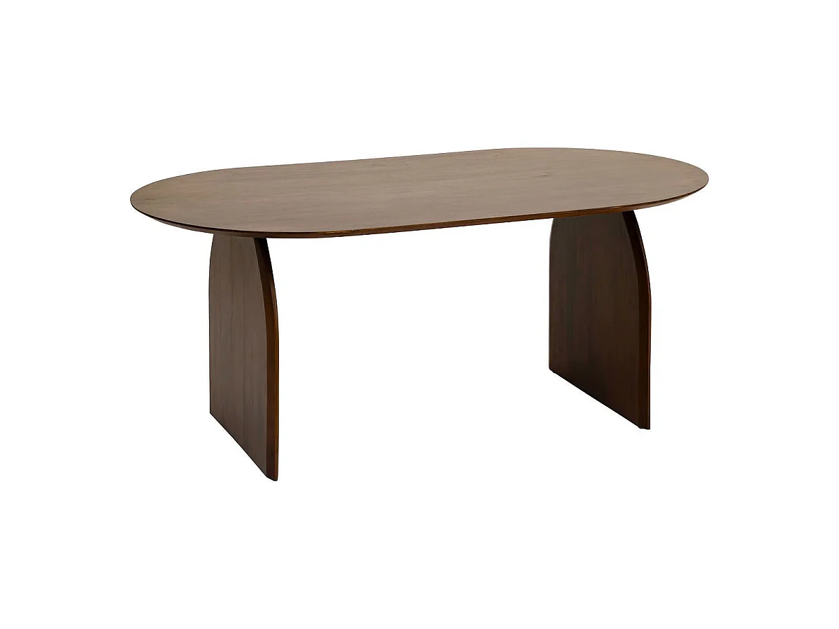 Table à Manger en Bois "Isana" 180cm Marron