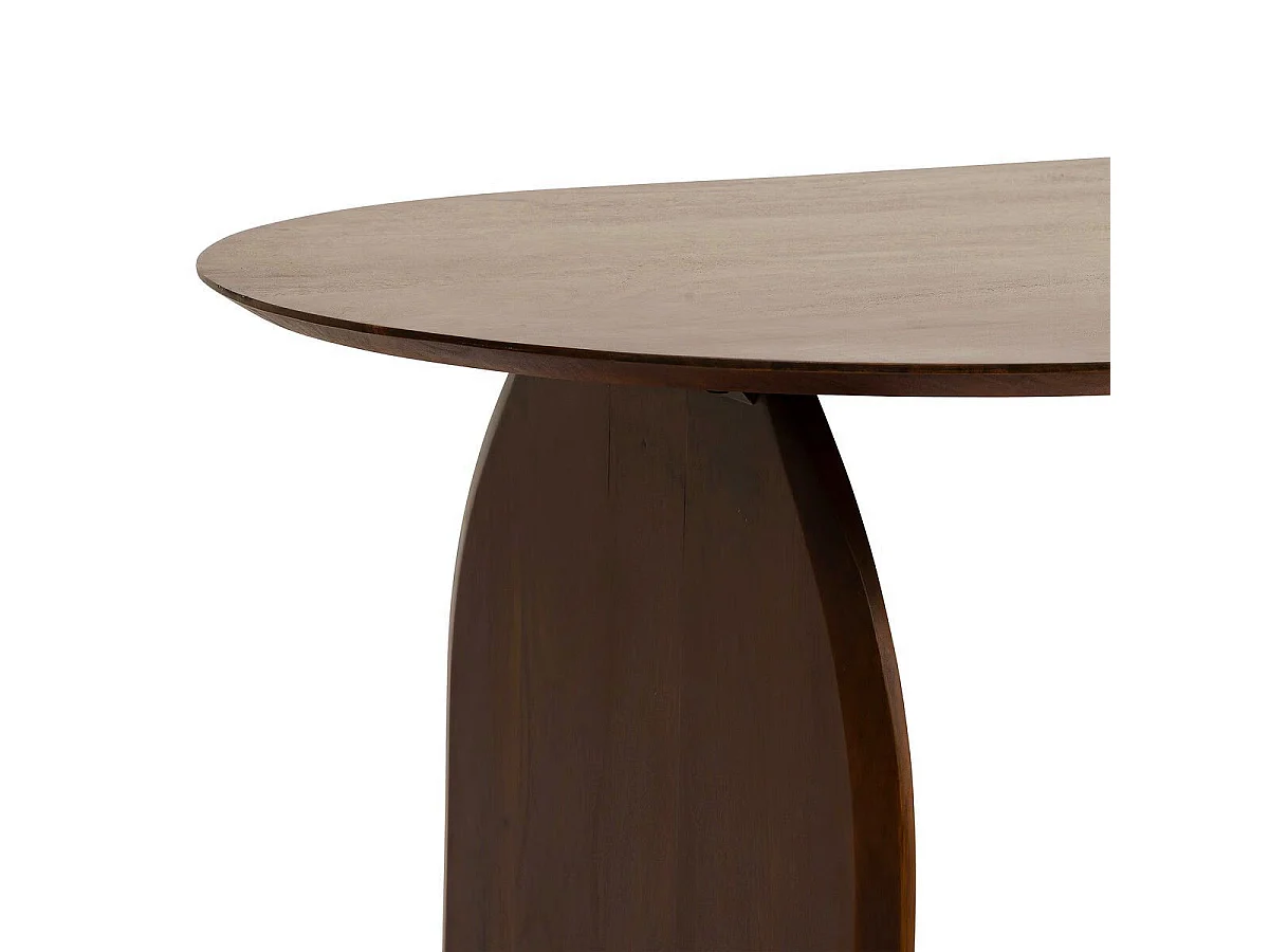 Table à Manger en Bois "Isana" 180cm Marron