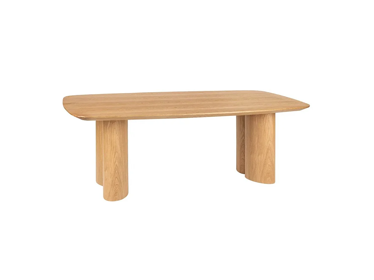 Table à Manger Design "Aliona" 220cm Naturel