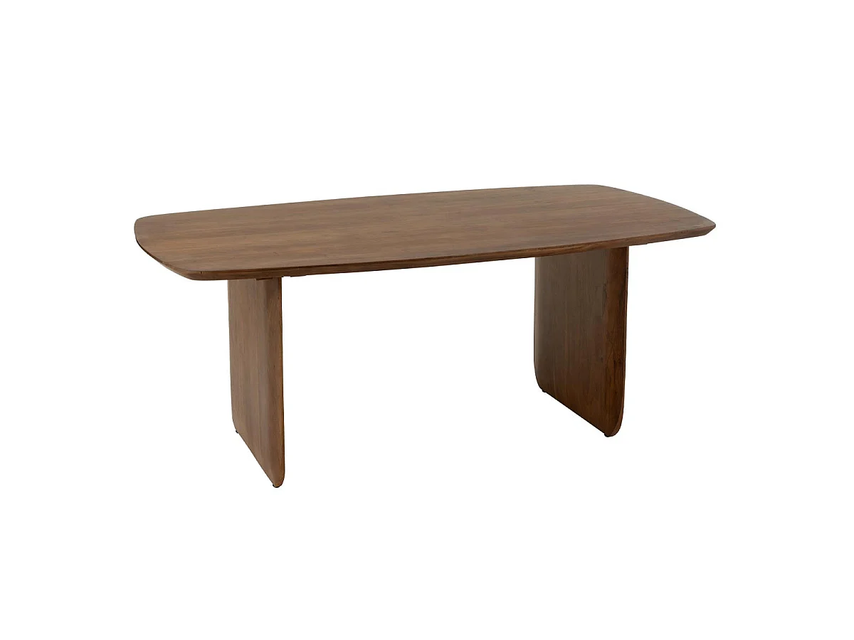 Table à Manger en Bois "William" 190cm Marron