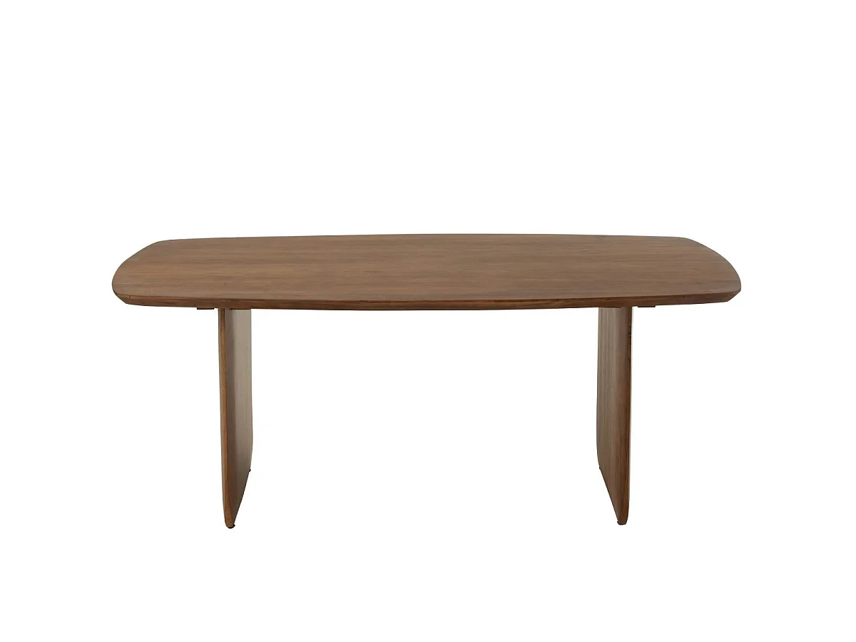 Table à Manger en Bois "William" 190cm Marron