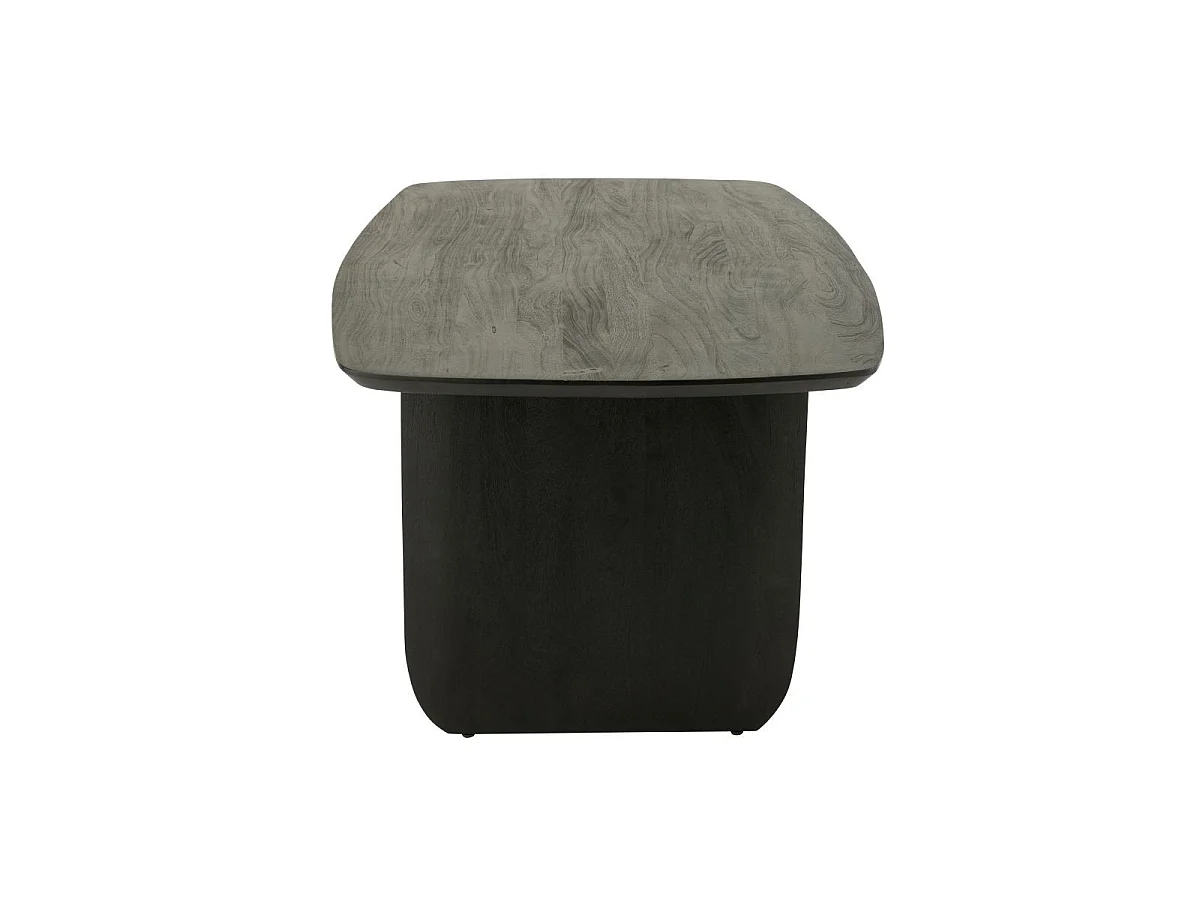Table à Manger en Bois "William" 190cm Noir