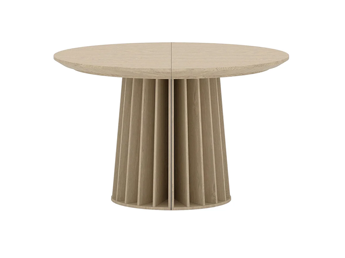 Table à Manger Extensible "Dope" 120-210cm Naturel