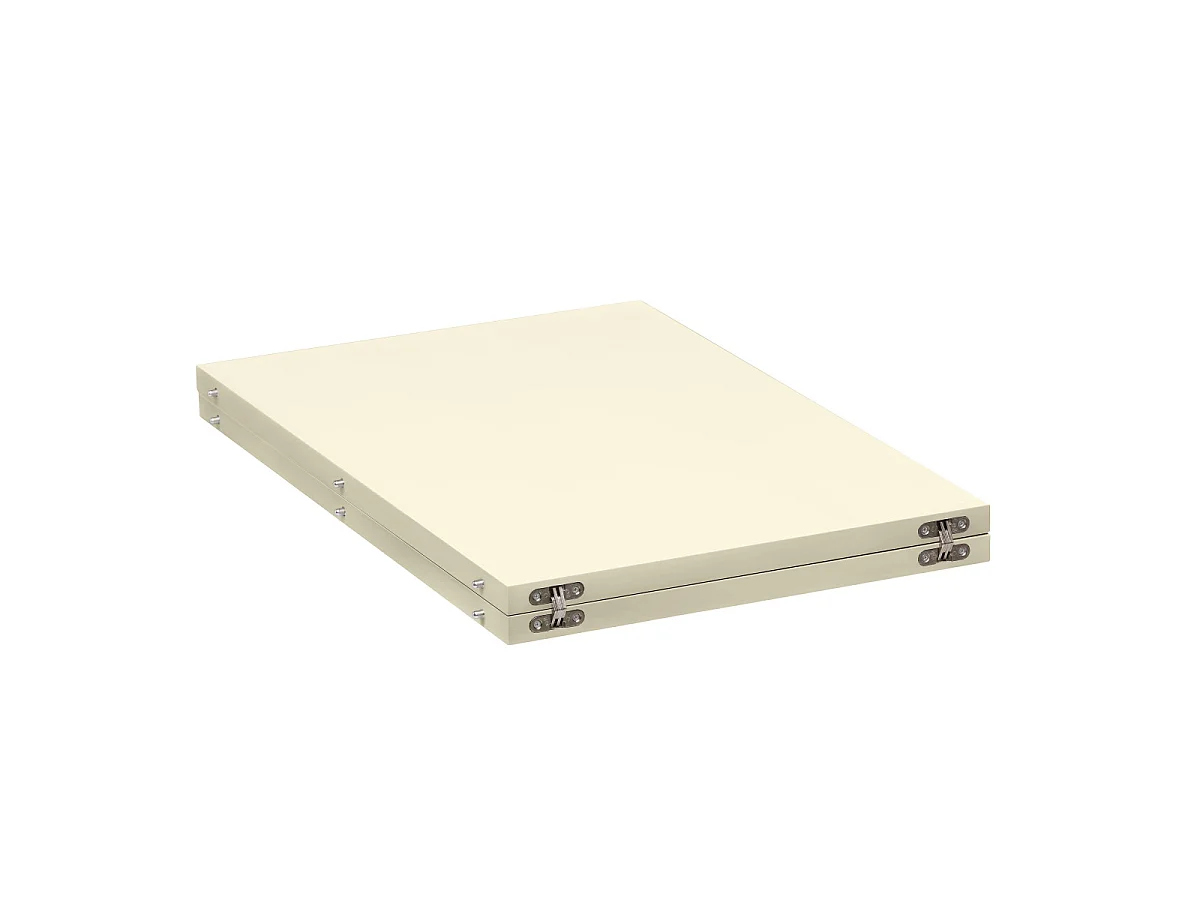 Table à Manger Extensible "Toscana" 120-160cm Beige