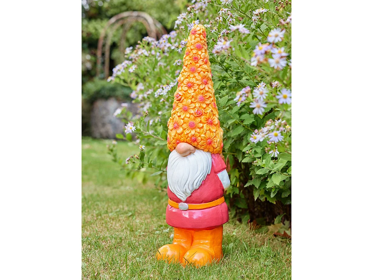 Statue Lutin d'Extérieur "Ginger" 61cm Multicolore