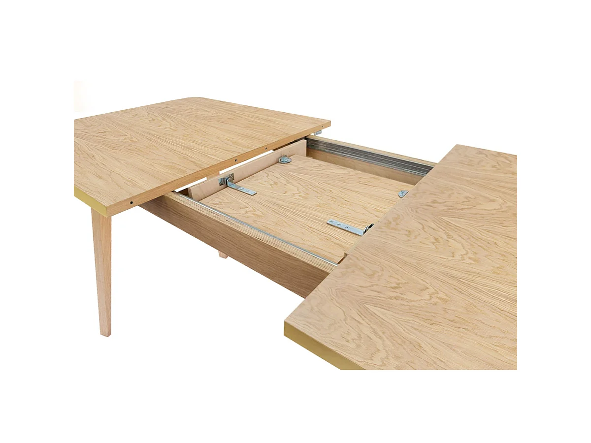 Table à Manger Extensible "Nice" 160-210cm Chêne
