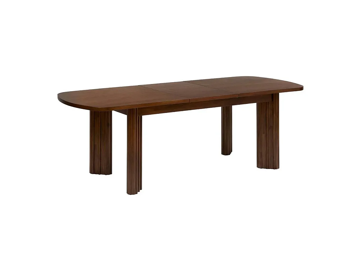 Table à Manger Extensible "Rikaya" 180-230cm Marron