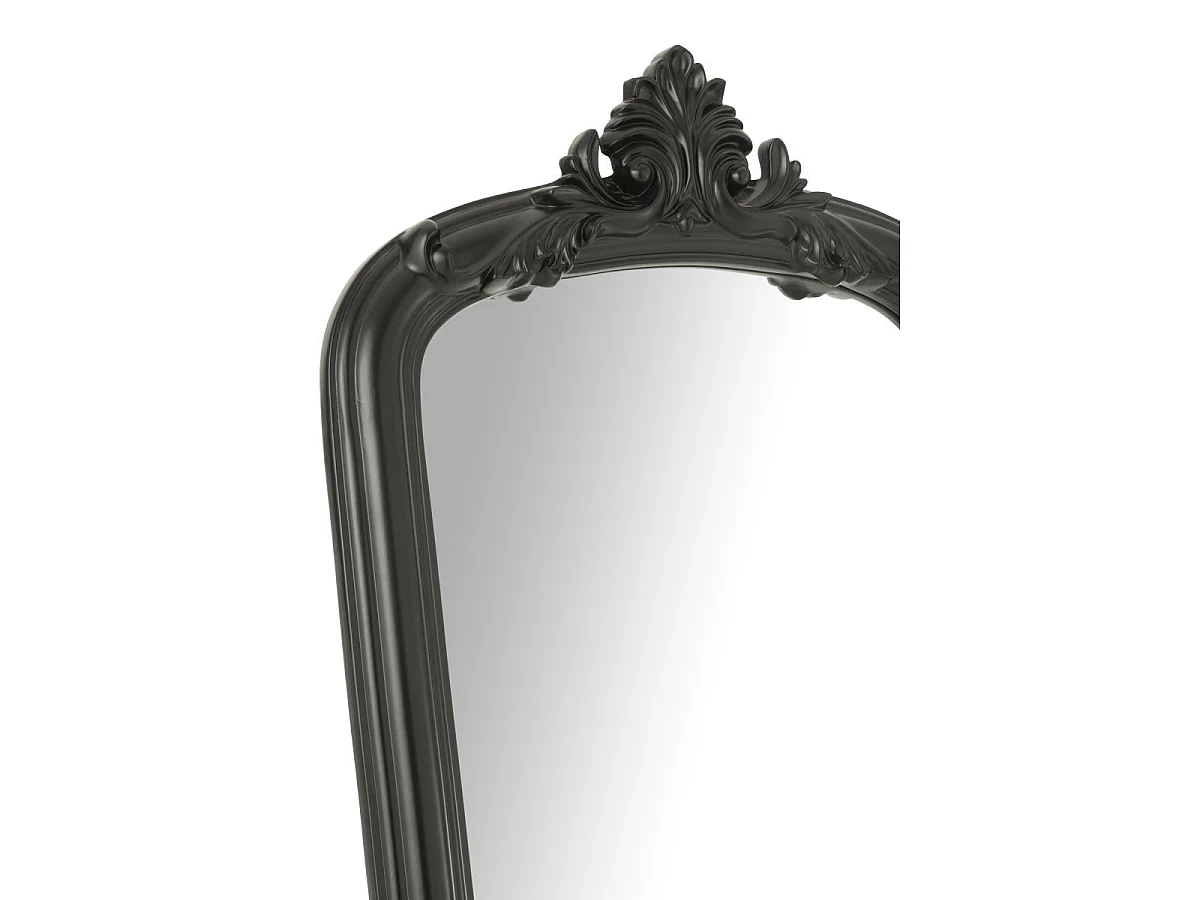 Miroir sur Pied "Emi" 180cm Noir