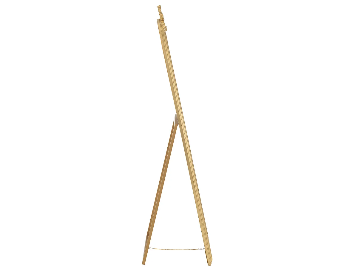 Miroir sur Pied "Emi" 180cm Doré