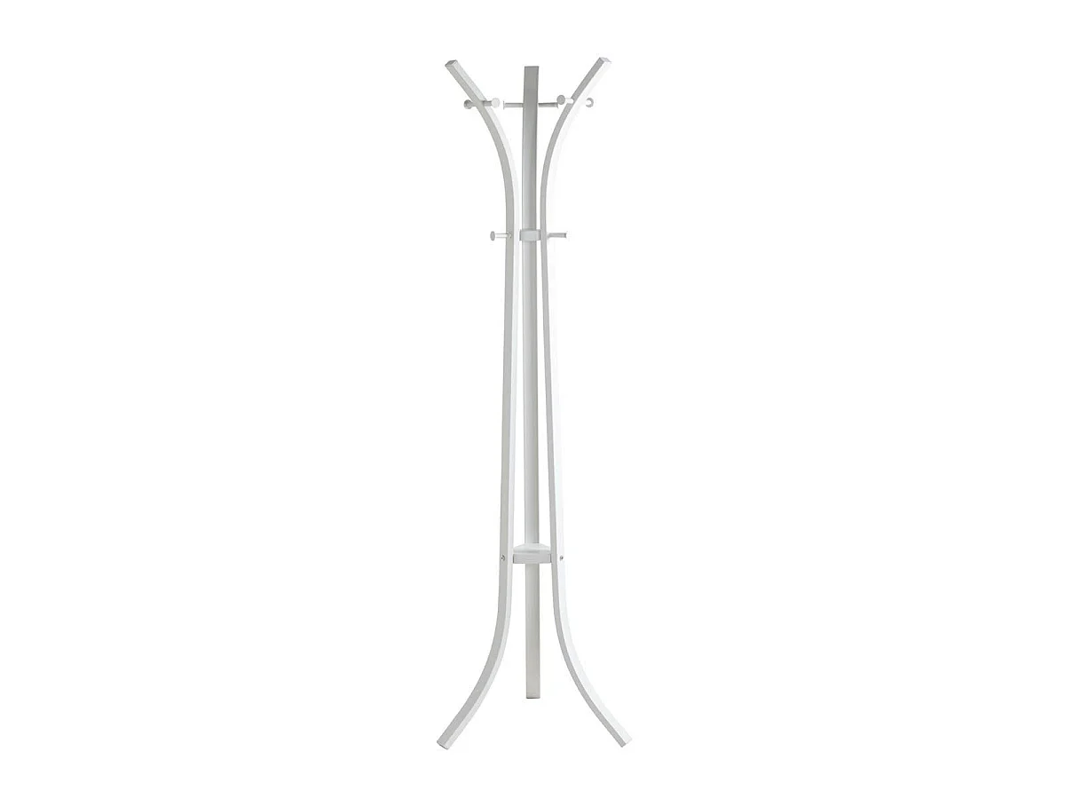 Porte-Manteau en Métal "Tilla" 174cm Blanc