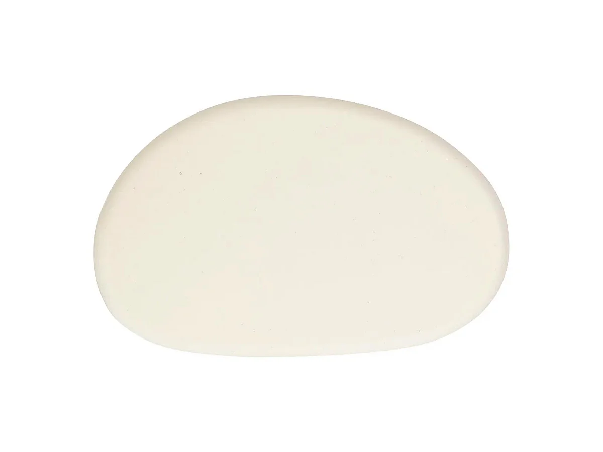 Lot de 4 Patères Organiques "Karen" 10cm Ivoire