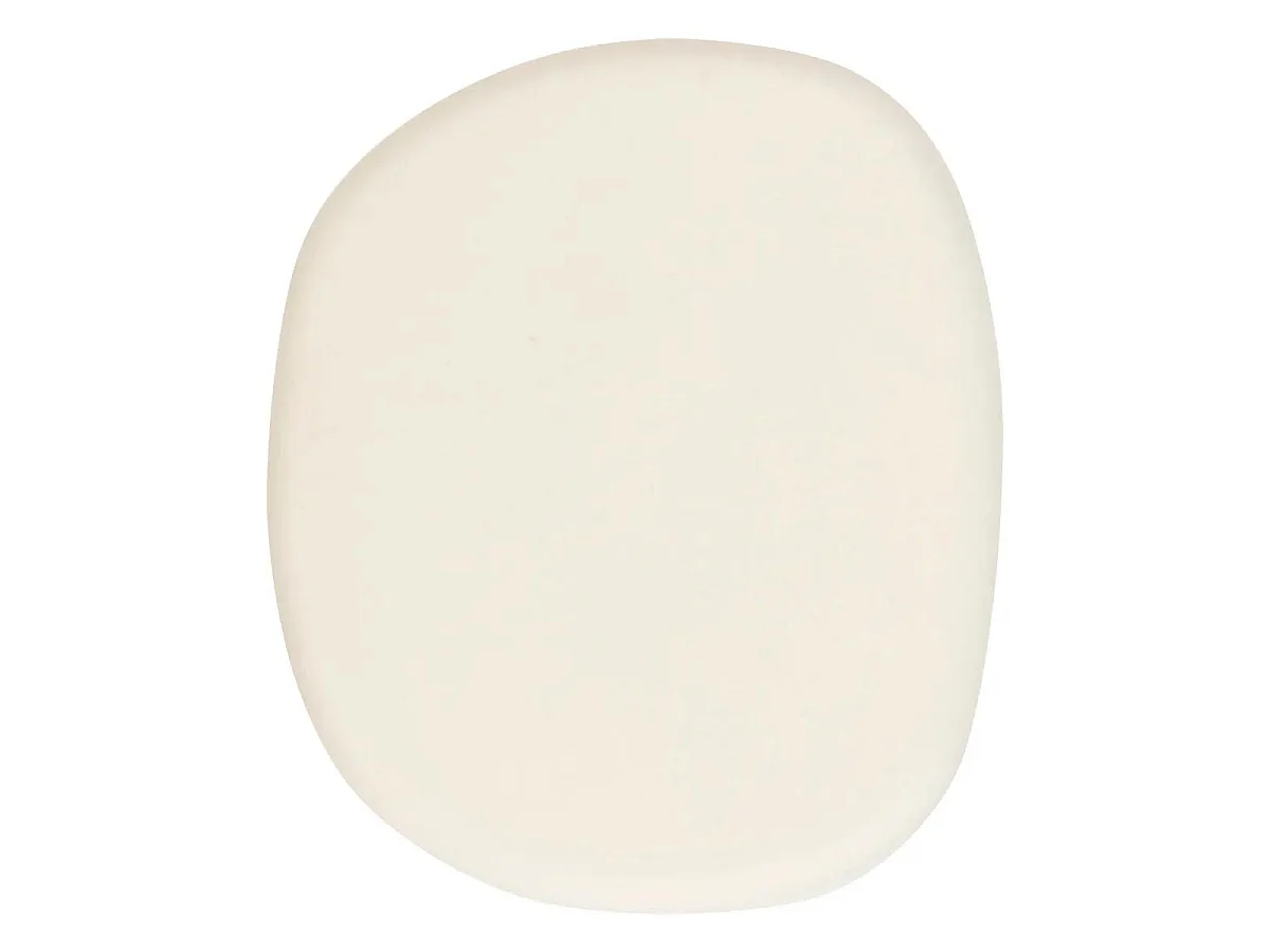 Lot de 4 Patères Organiques "Karen" 10cm Ivoire