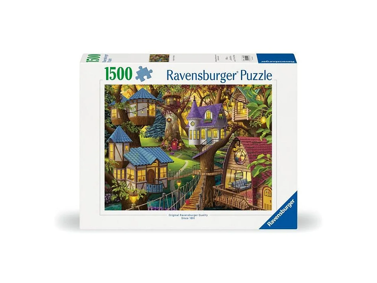 Ravensburger - Puzzle 1500 pièces « Crépuscule à la cime des arbres » (80 x 60 cm)