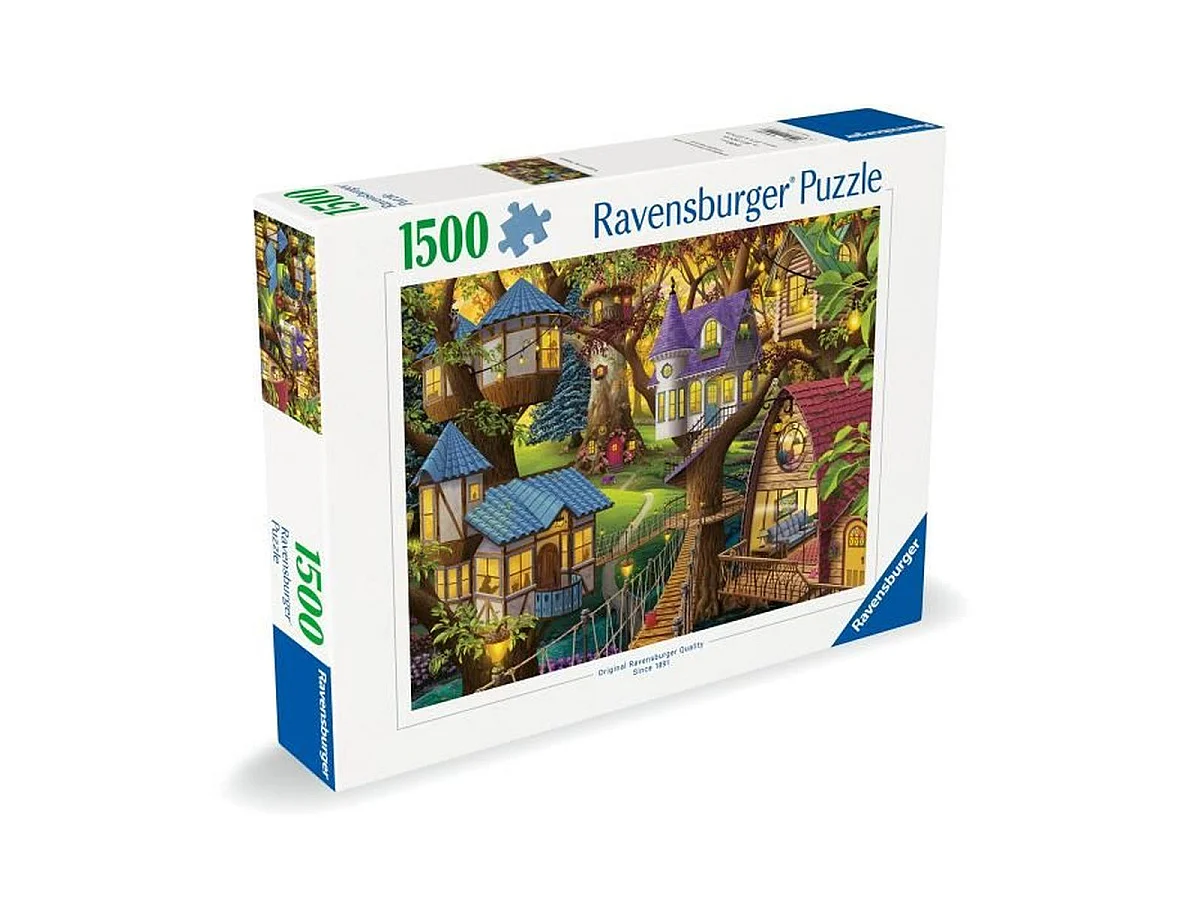 Ravensburger - Puzzle 1500 pièces « Crépuscule à la cime des arbres » (80 x 60 cm)