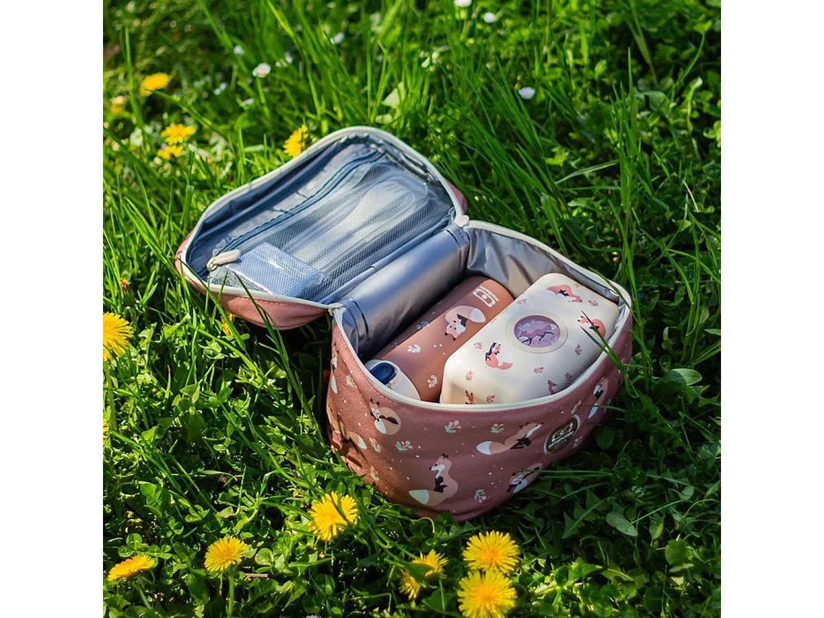 MONBENTO Frosty 5L Sac isotherme enfant – Motif Cannelle Fox