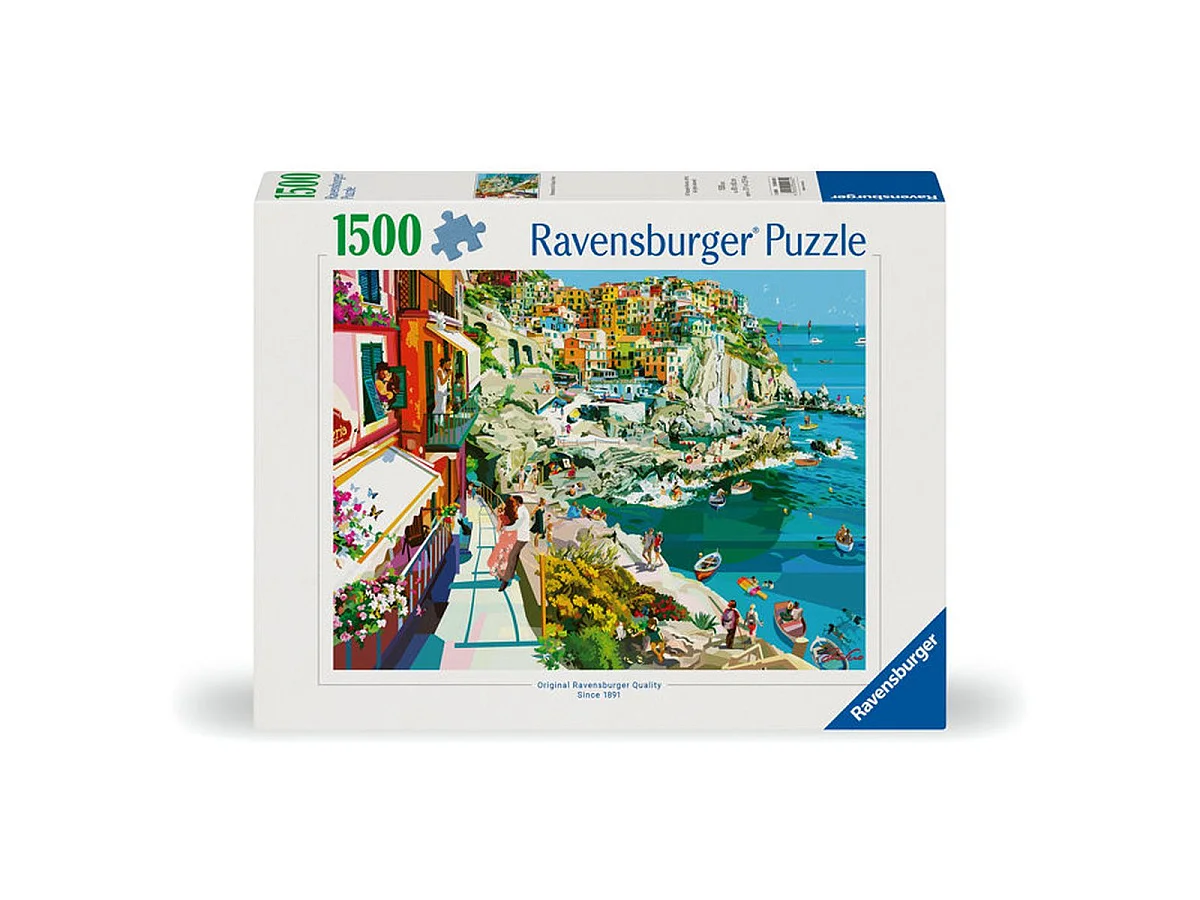 Ravensburger Puzzle 1500 pièces - Romance des Cinque Terre (80 x 60 cm)