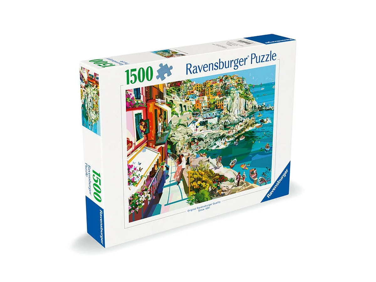 Ravensburger Puzzle 1500 pièces - Romance des Cinque Terre (80 x 60 cm)