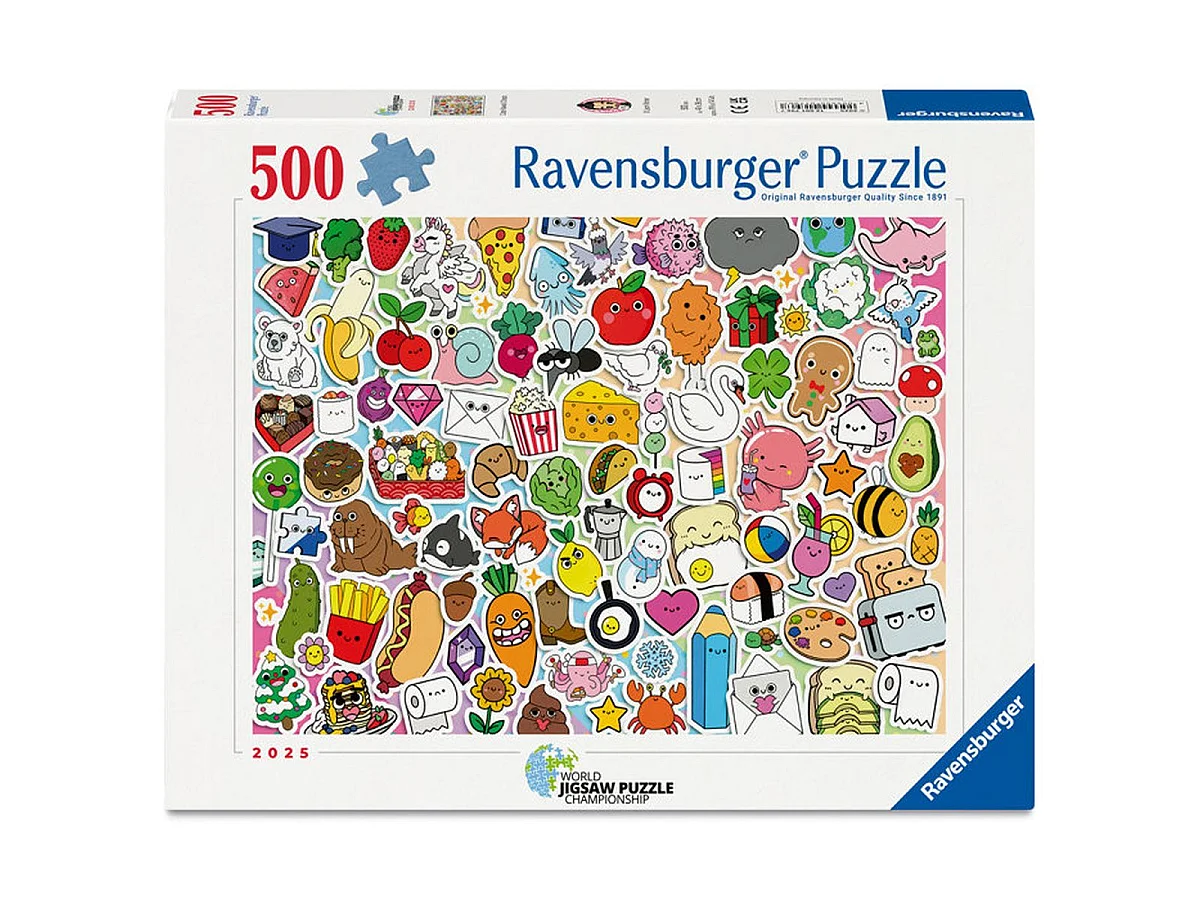 Ravensburger Cute Kawaii Chaos - Puzzle 500 pièces