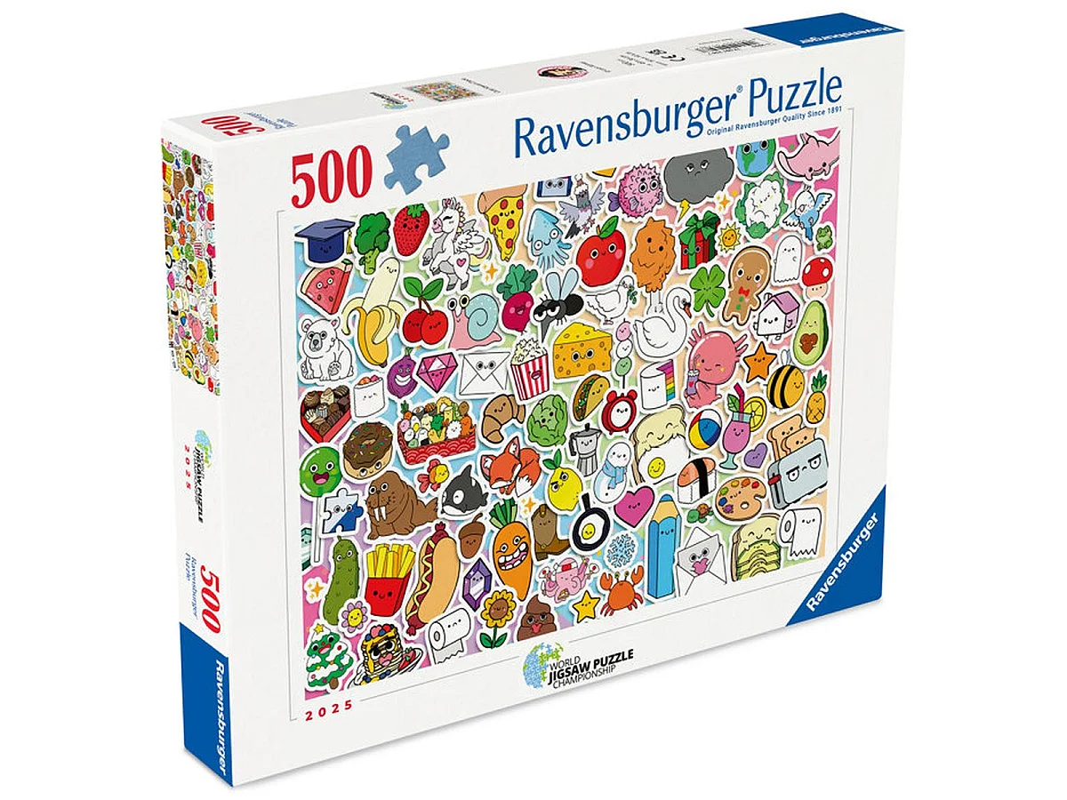 Ravensburger Cute Kawaii Chaos - Puzzle 500 pièces