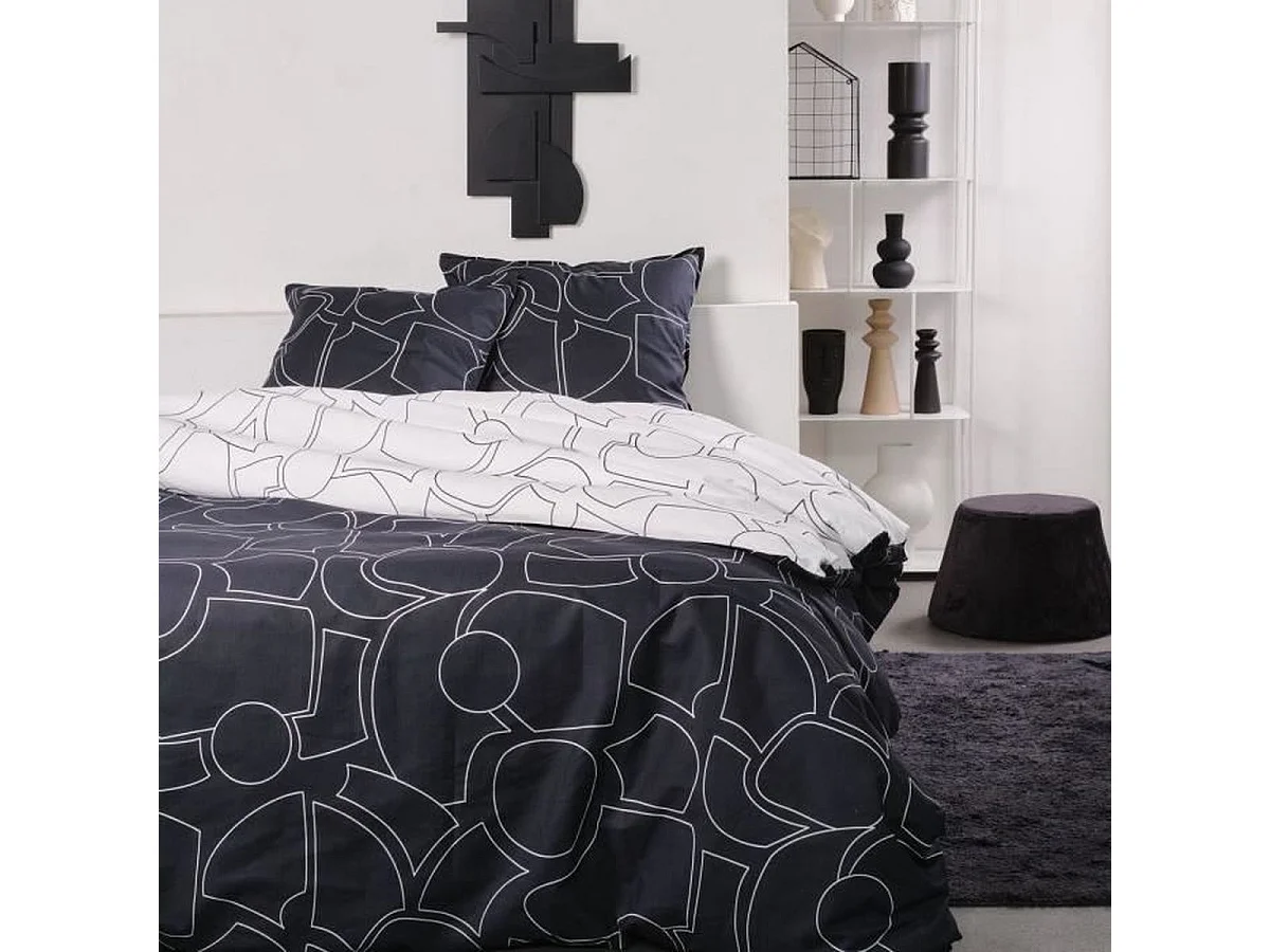 TODAY Sunshine - Housse de couette réversible 220 x 240 cm 100% coton
