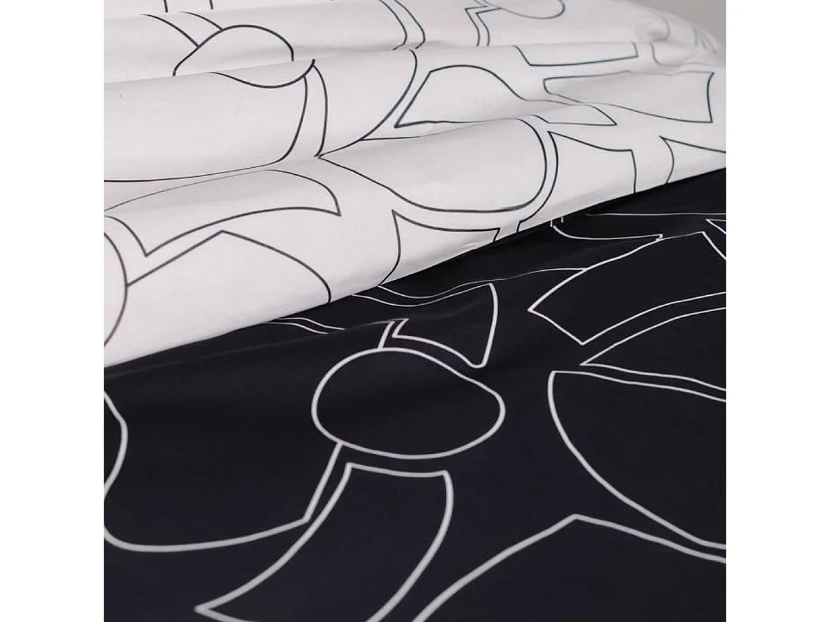 TODAY Sunshine - Housse de couette réversible 220 x 240 cm 100% coton