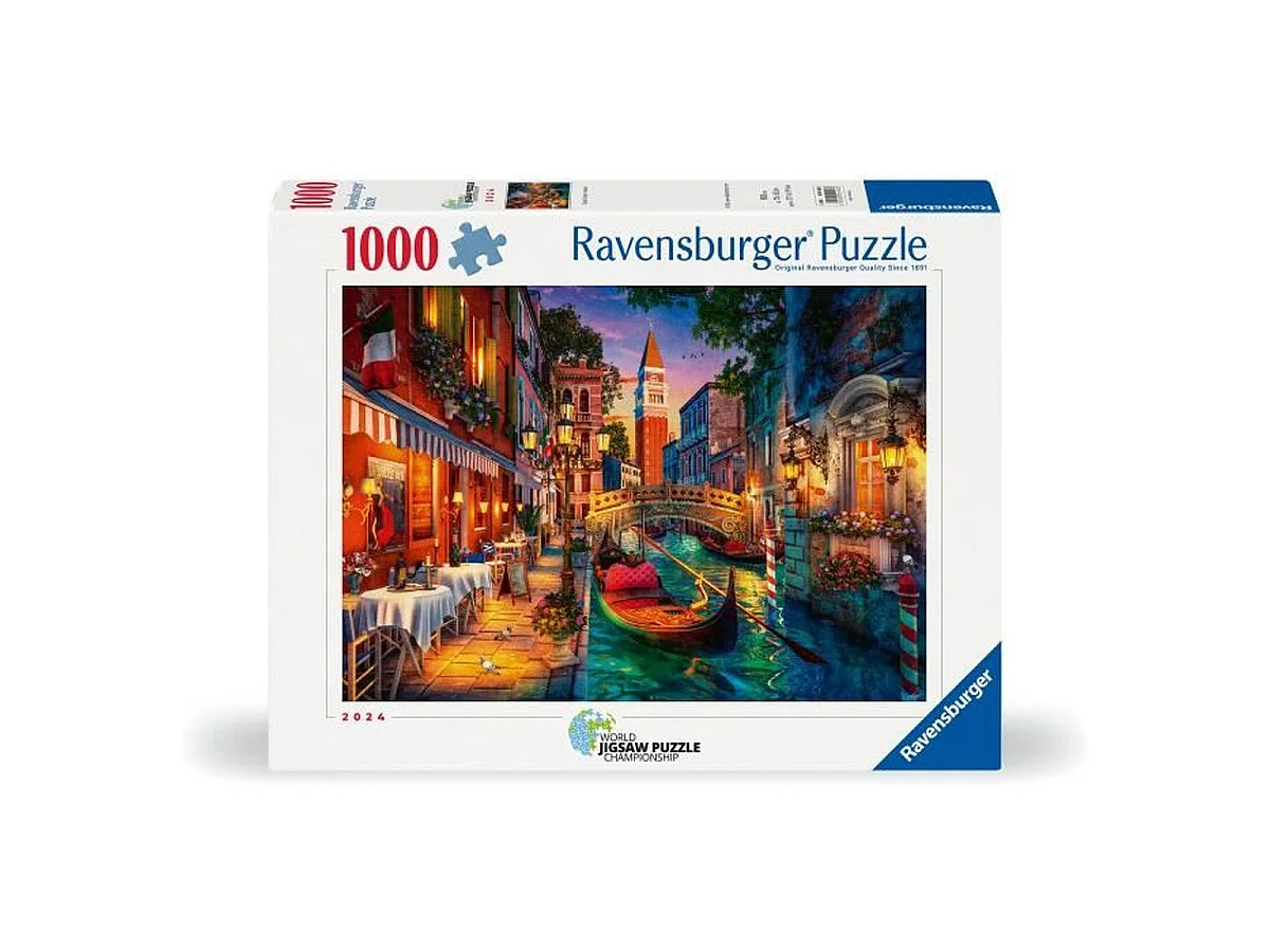 Ravensburger Puzzle 1000 pièces - Croisière sur les canaux de Venise (70 x 50 cm)