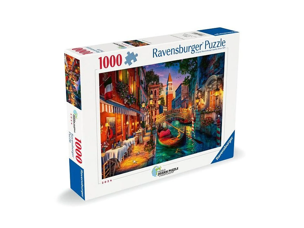 Ravensburger Puzzle 1000 pièces - Croisière sur les canaux de Venise (70 x 50 cm)