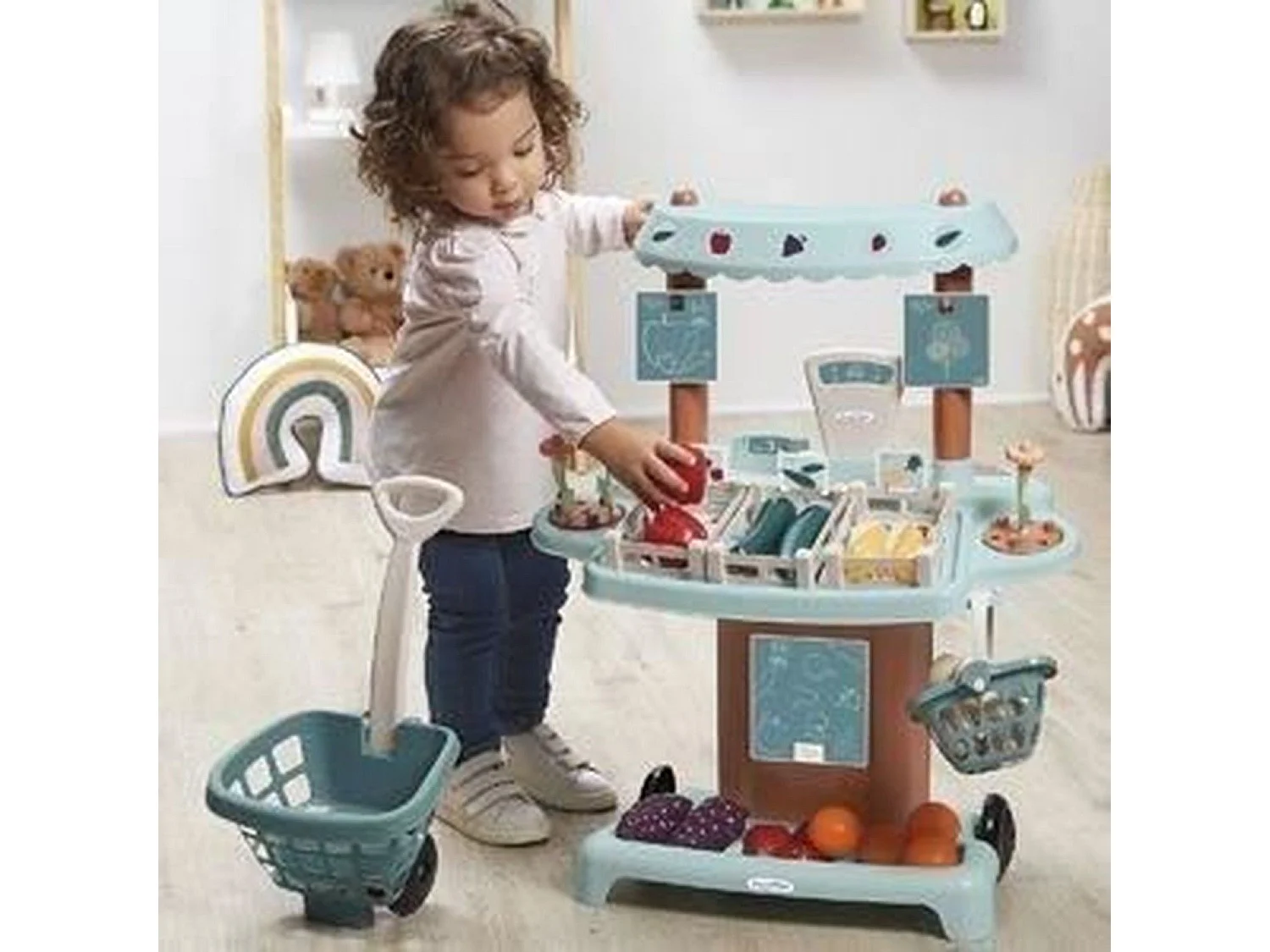 Stand roulant pour enfant Etal de marché