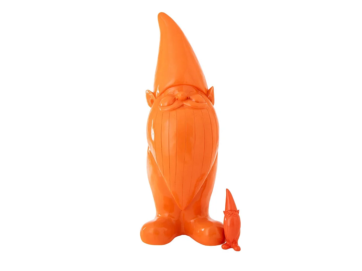 Statue Lutin d'Extérieur "Unie" 142cm Orange