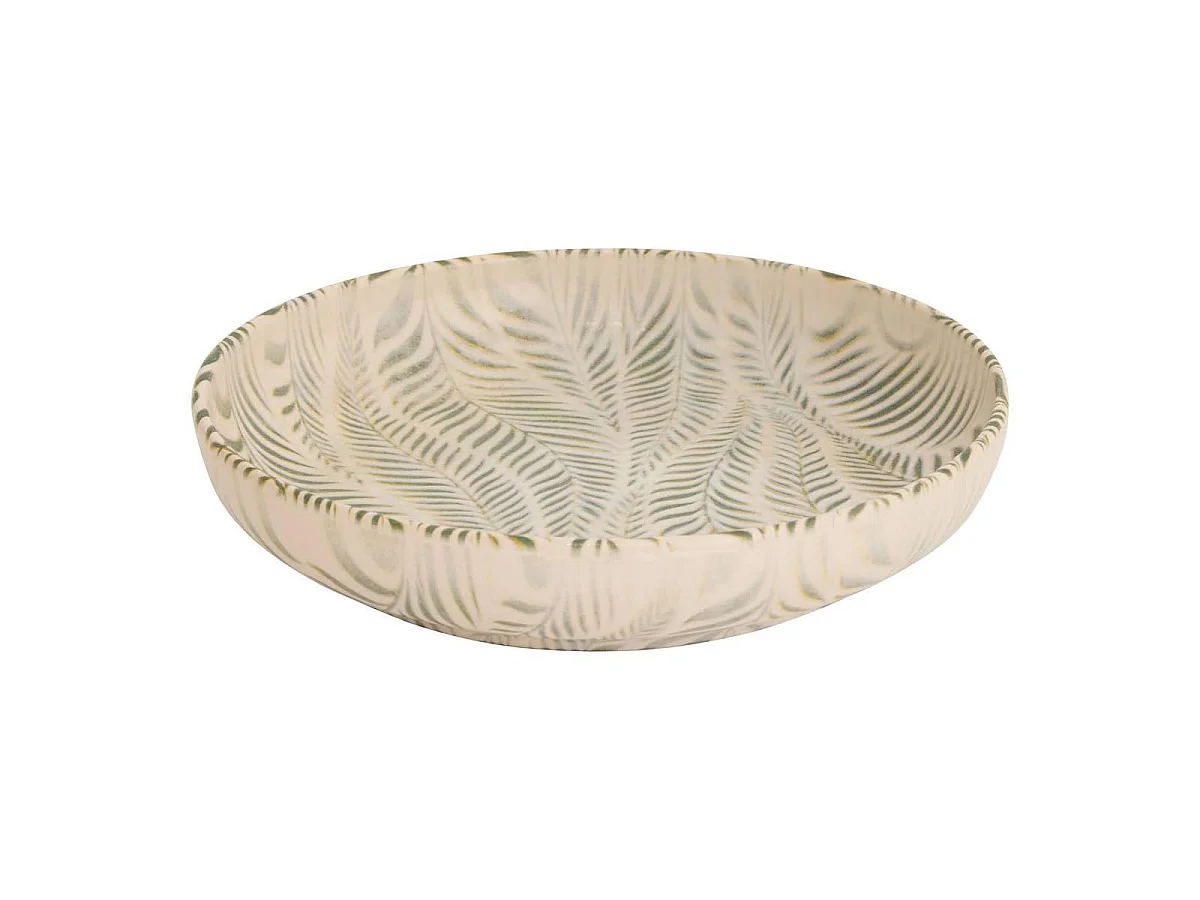 Lot de 6 Assiettes Creuses "Gina" 22cm Vert