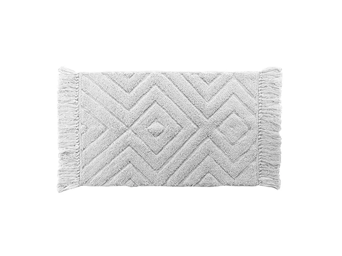 Tapis Déco à Franges "Nara" 50x80cm Naturel