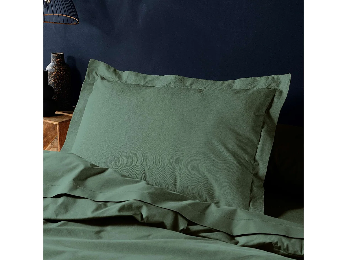 Taie d'Oreiller "Lina" 50x70cm Vert Cèdre