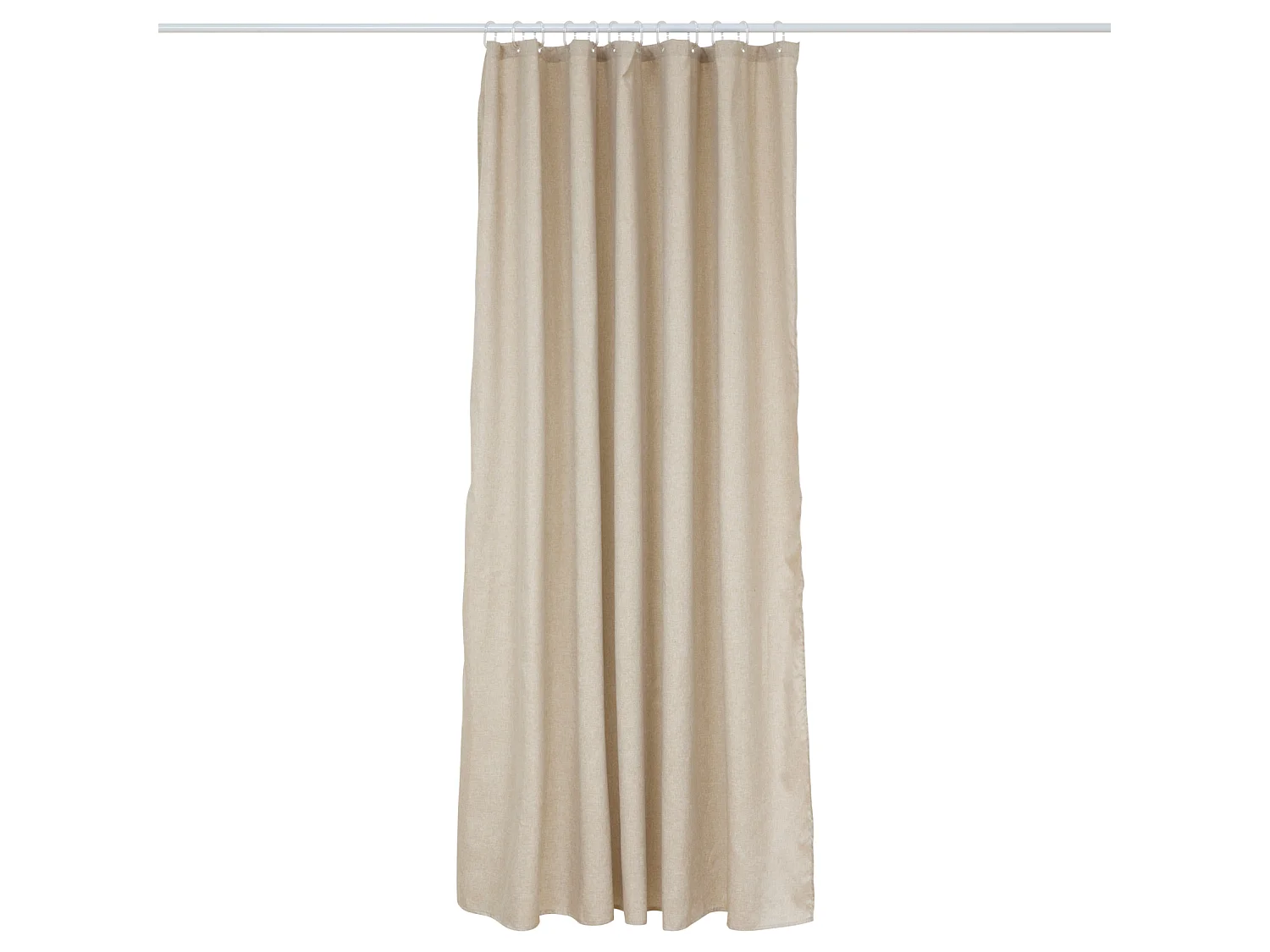 Rideau de Douche Uni "Polly" 180x180cm Beige