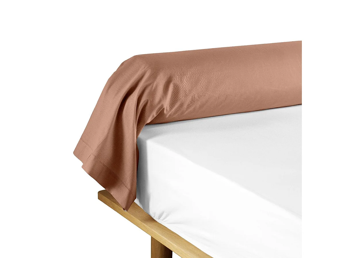 Taie de Traversin "Lina" 85x185cm Rose Blush