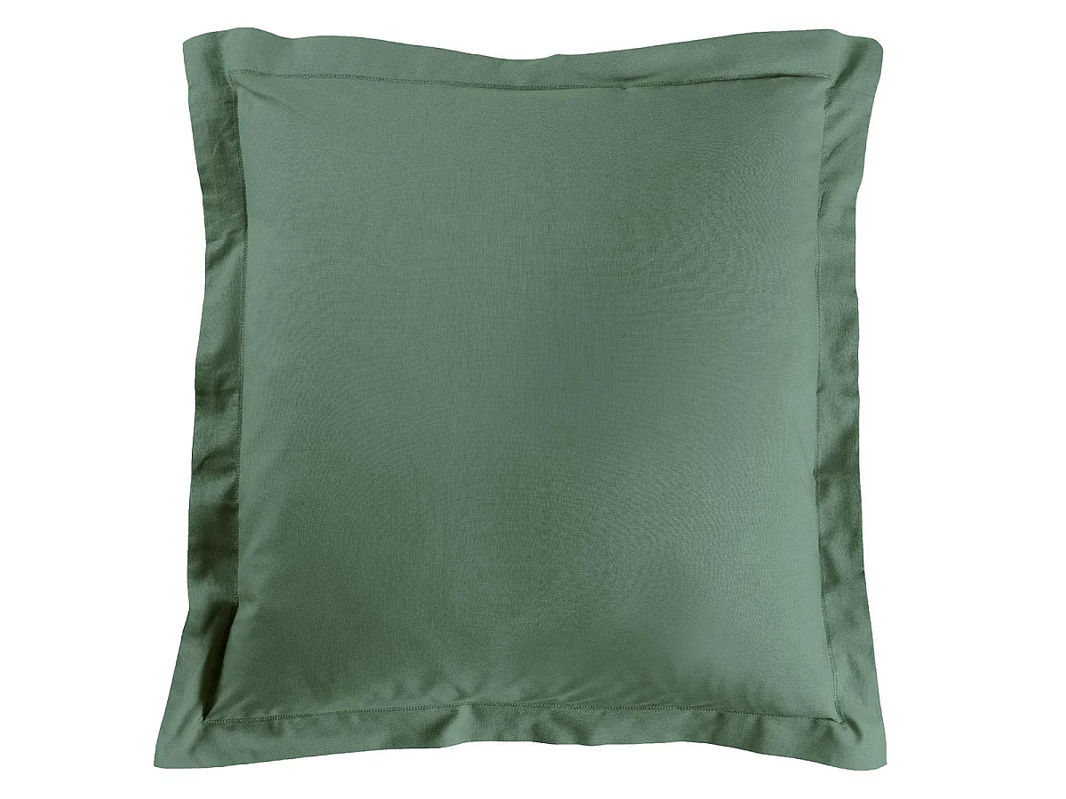 Taie d'Oreiller "Lina" 63x63cm Vert Cèdre
