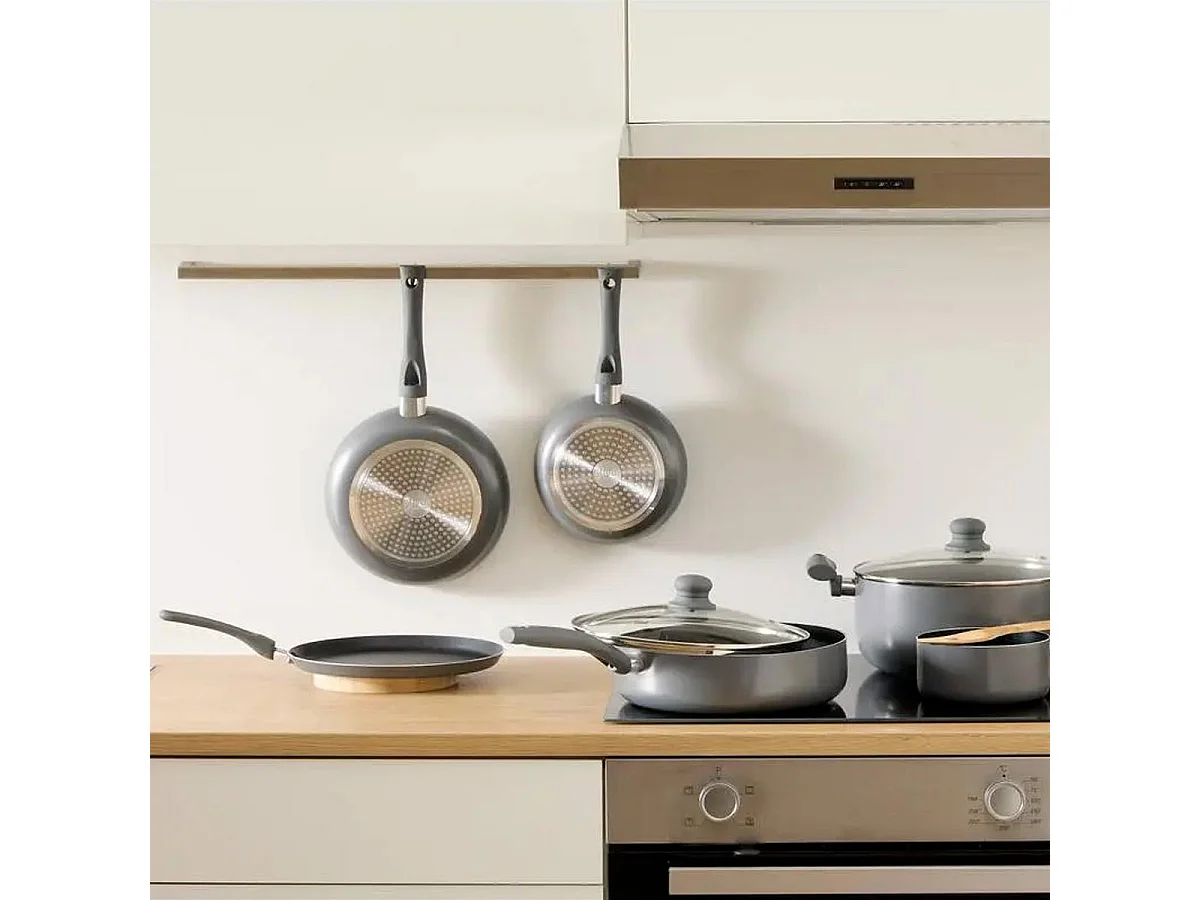 Poêle à Induction Antiadhésive "Néo 2" 28cm Gris