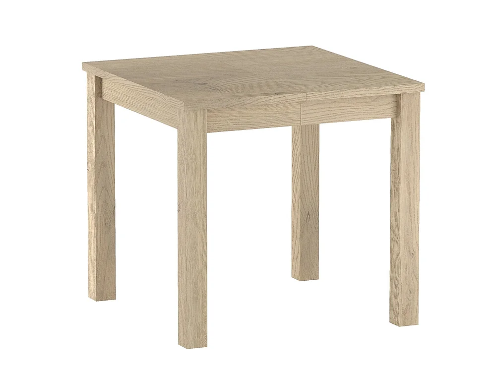 Ausziehbarer Tisch Axo 80x80/200 quadratisch Esszimmer Wohnzimmer 4-10 Pers Cremona Eiche