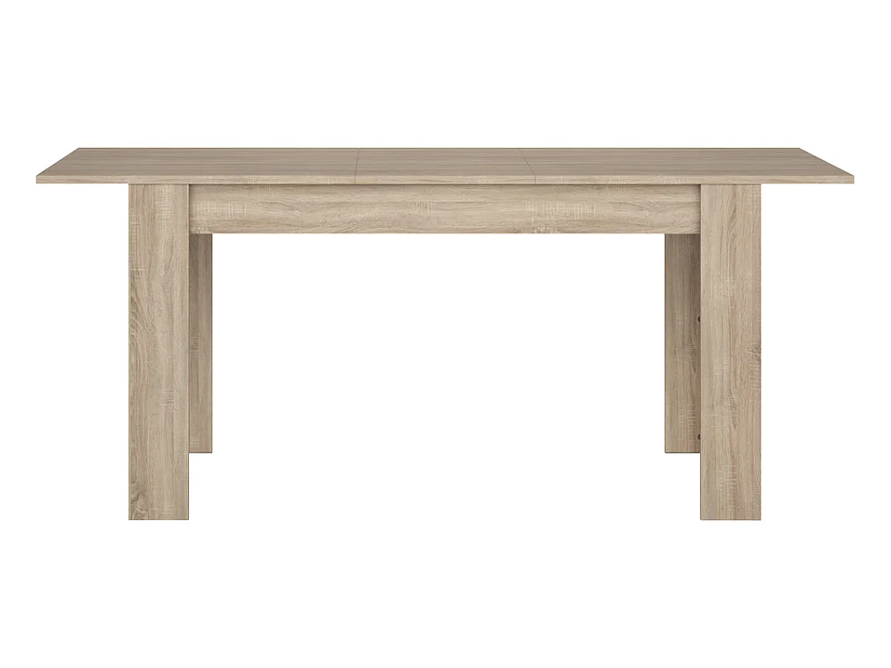 Table extensible Moso 137-176 cm pour 8 personnes moderne pour salle à manger chêne sonoma