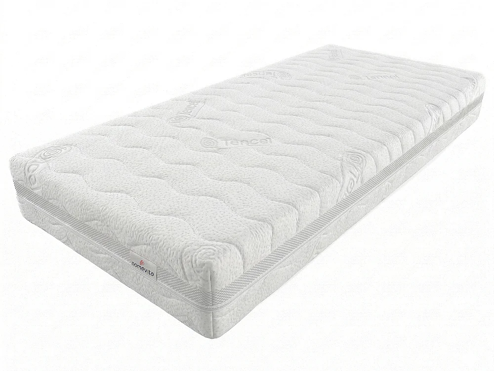 Matelas VitaDream Core 120x200 à ressorts ensachés - H3/H4 réversible - anti-allergique