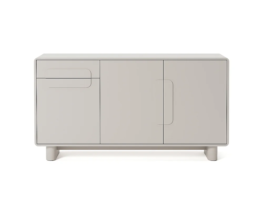 Commode Aura 3D1S 150x82x38cm - meuble de salon et de salle à manger - cachemire