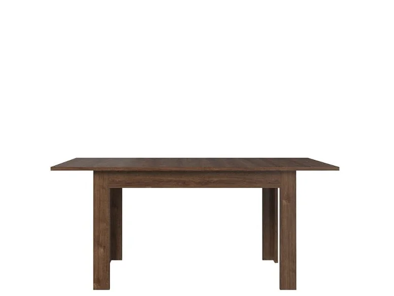 Table extensible Brass 130-170x76x80cm - rectangulaire - salle à manger - chêne brun