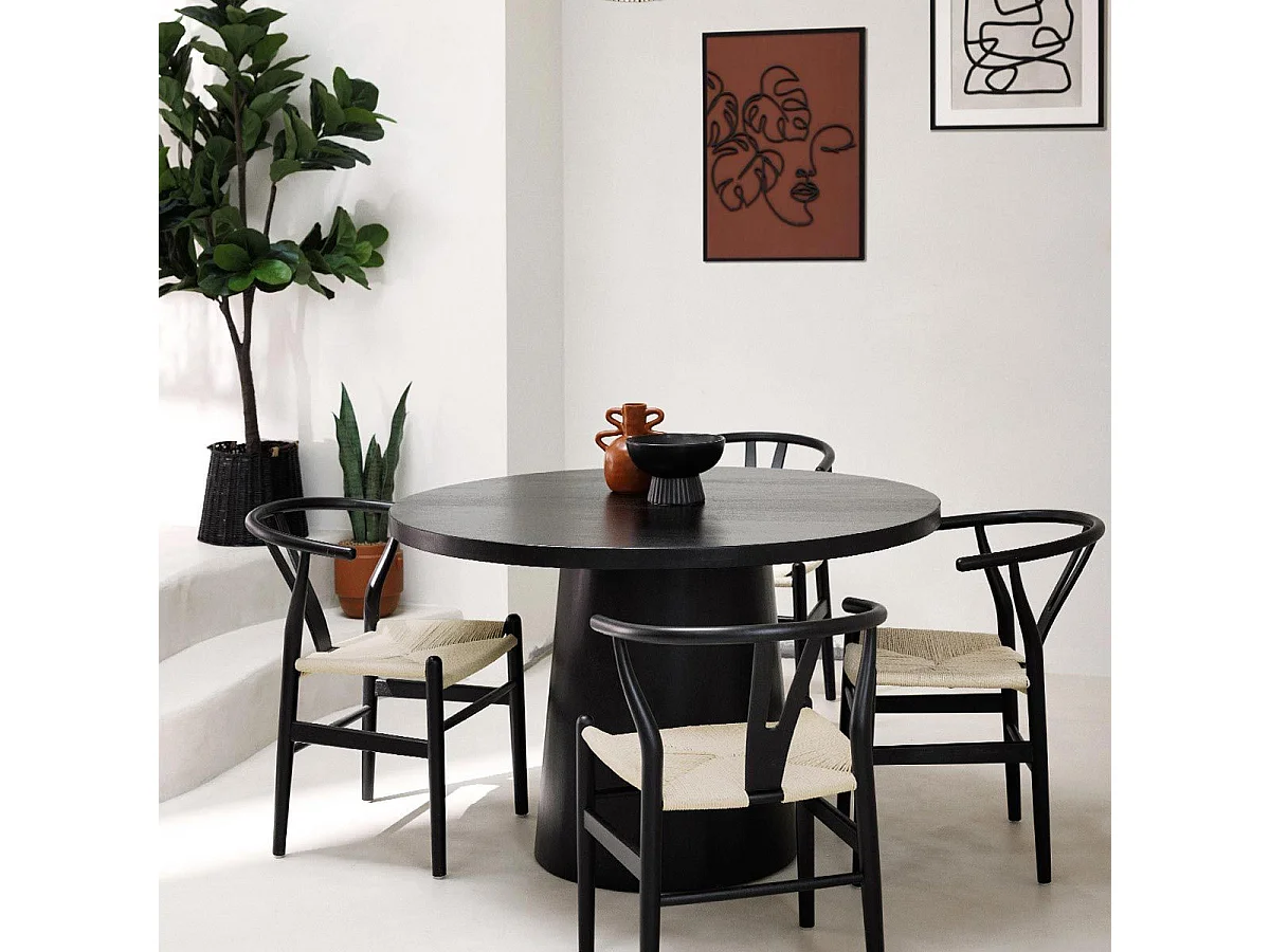 Coupelle Design "Chaya" 22cm Noir