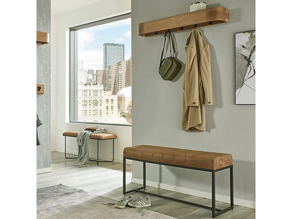 Patère Murale Design "Sphera" 100cm Naturel