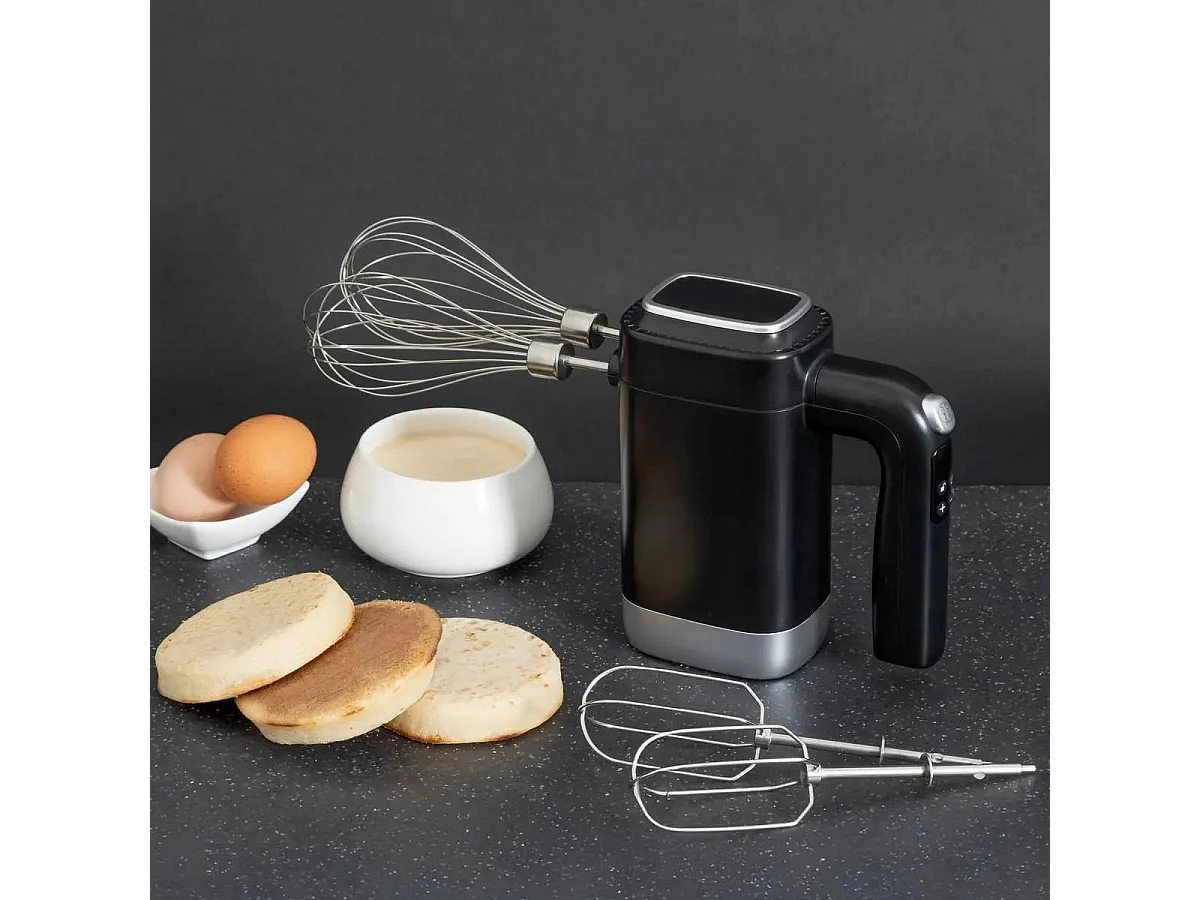 Batteur Électrique Sans Fil "Clip'n Go" 30cm Noir