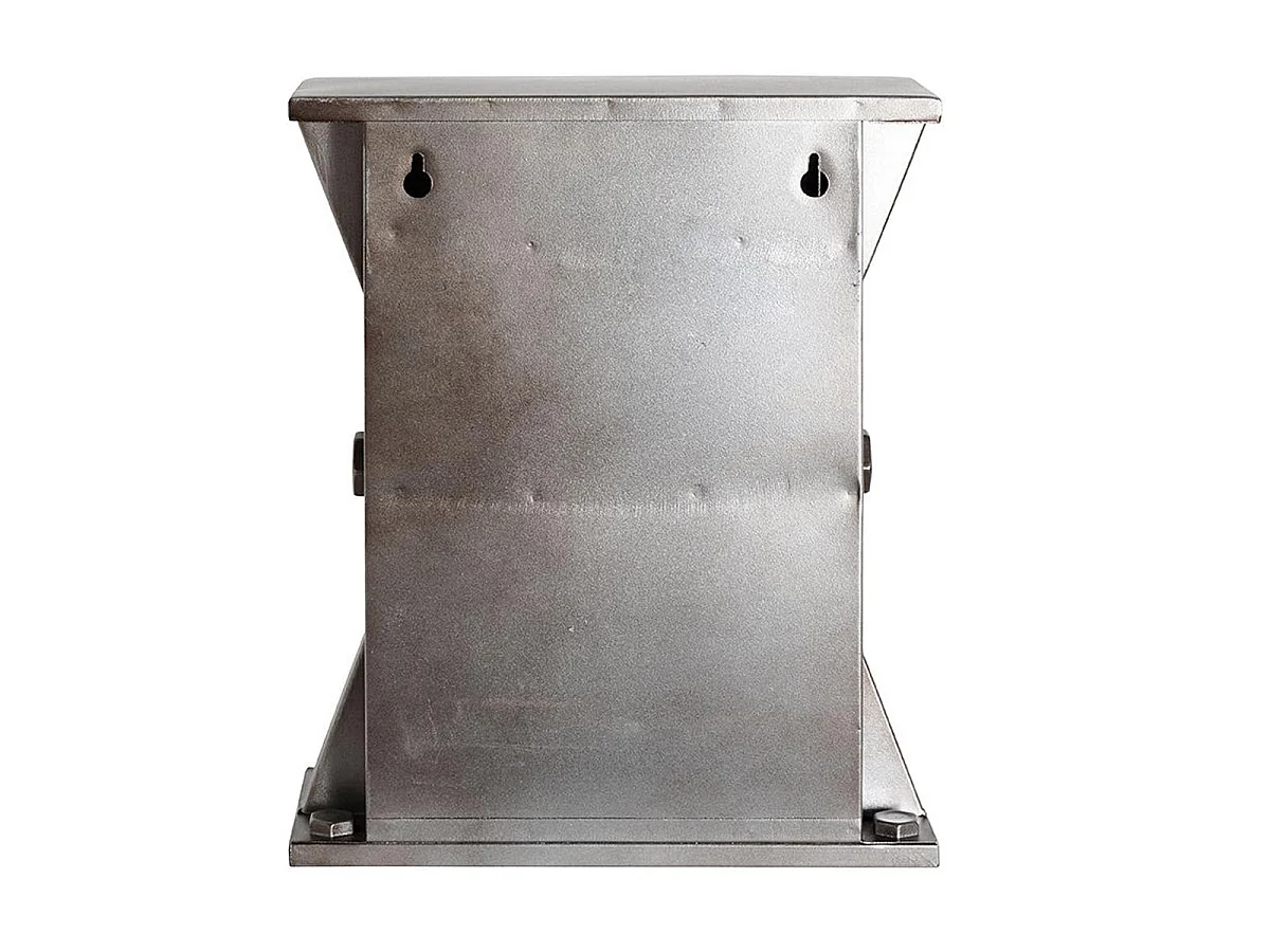 Boîte à Clés en Métal "Industrielle" 32cm Anthracite
