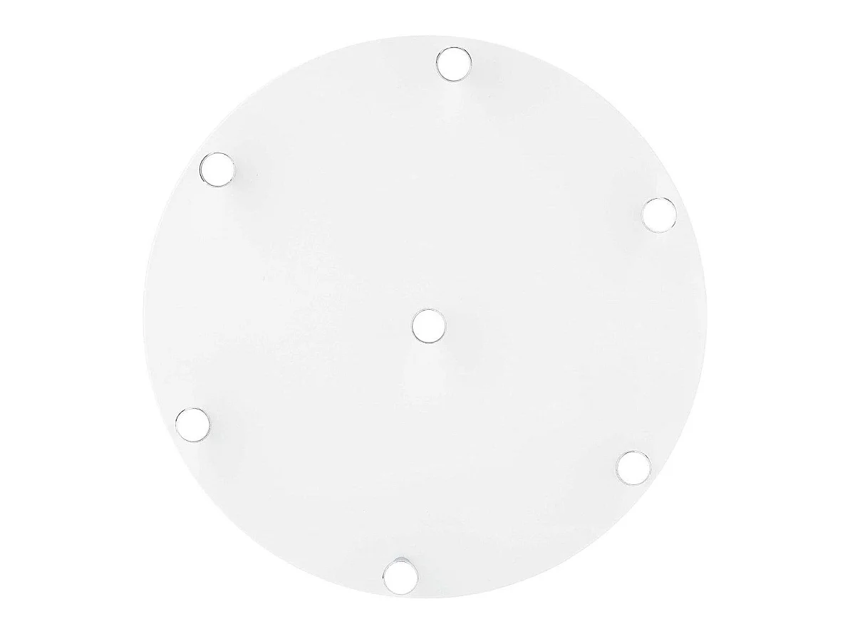 Patère Murale Ronde "Kely" 35cm Blanc