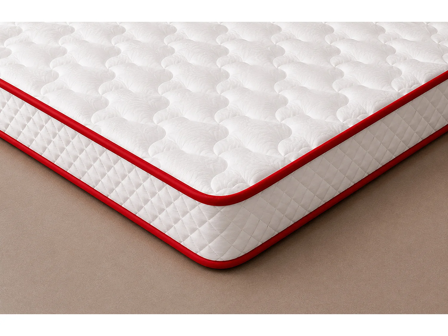 Matelas Mousse 140x190 - Confort Moyen - Pliable et Enroulable - Haute Densité - H8 cm